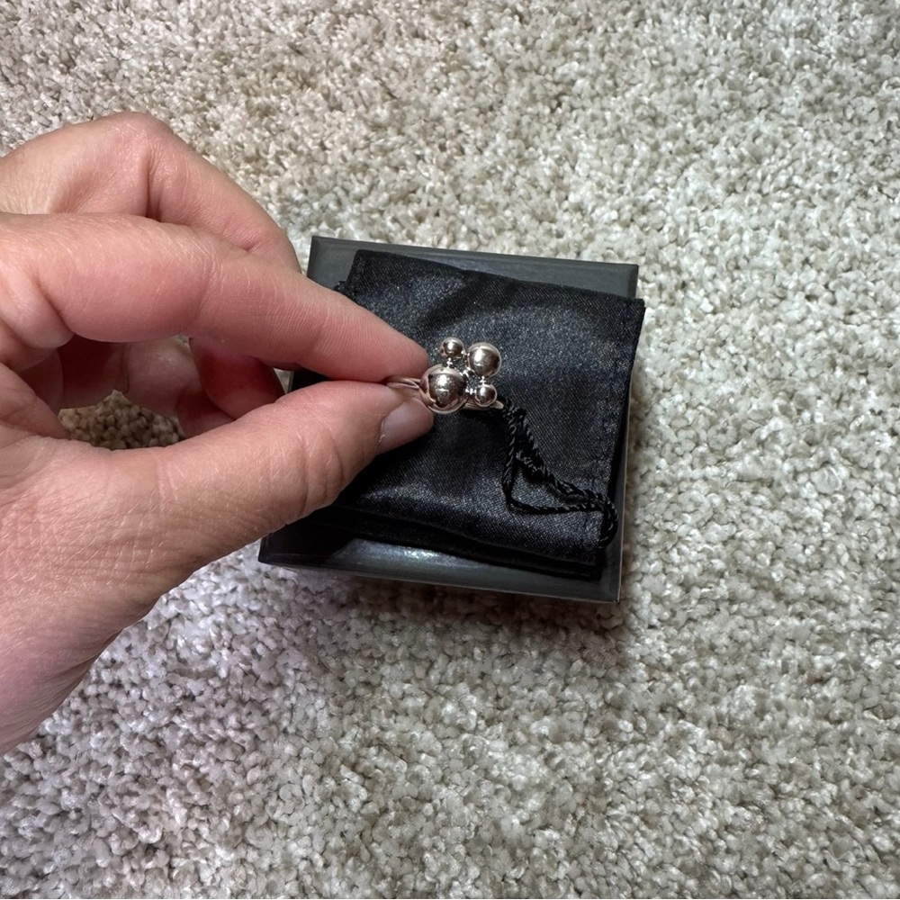 Calvin Klein Silver Fidget Ring - Multiple Sizes